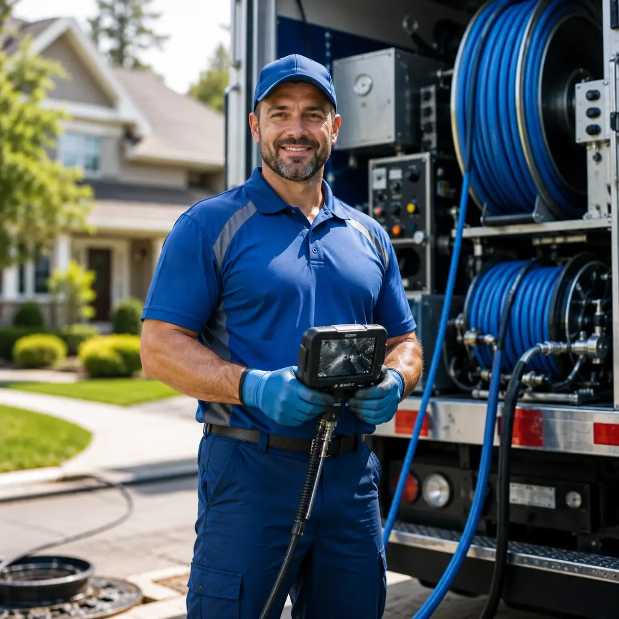 Local outdoor drain cleaning specialists in Greencastle, IN